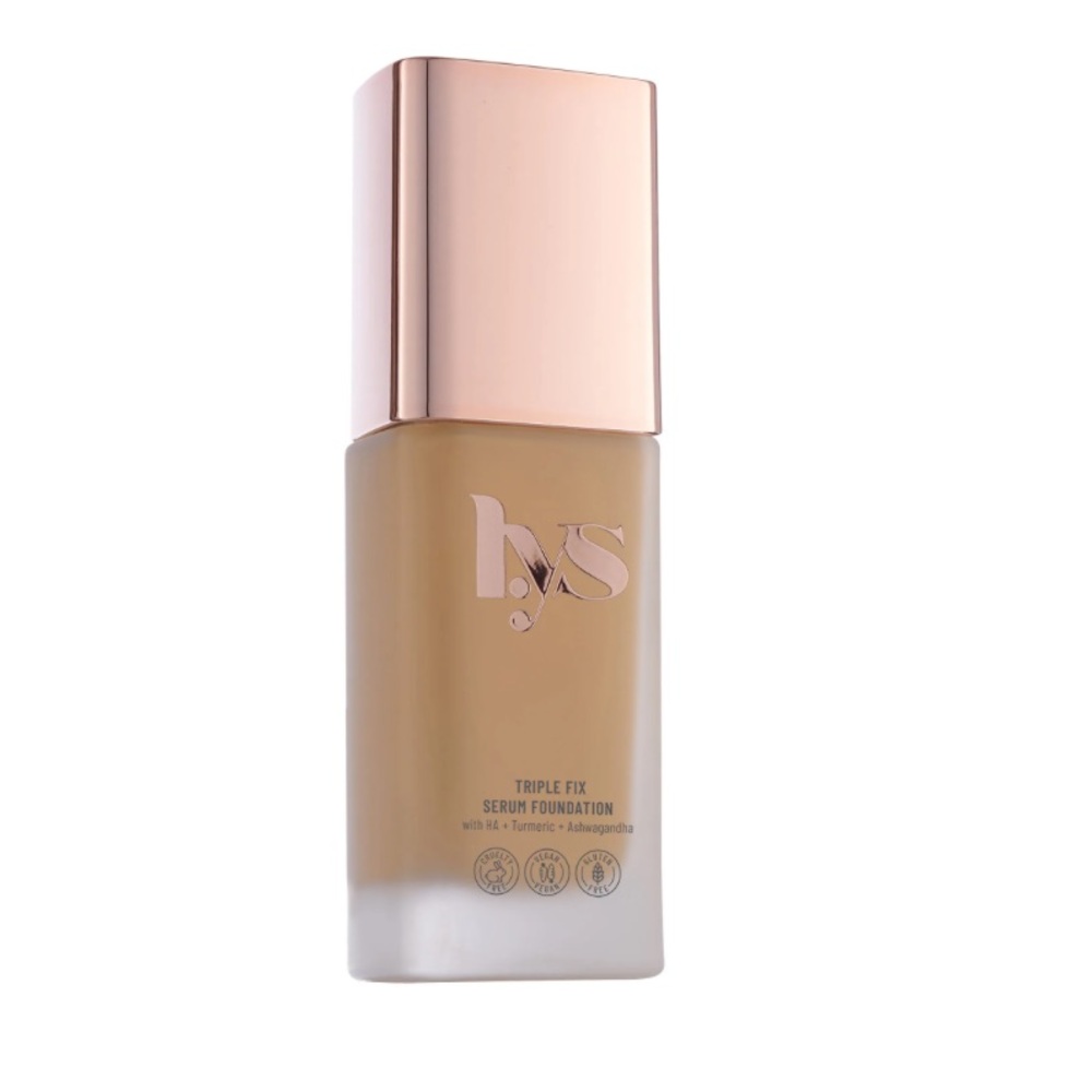💎 LYS Beauty Triple Fix Serum Foundation in Shade TG6 NIB Full-Size New In Box